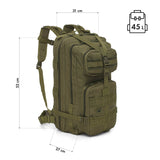 PLECAK TAKTYCZNY RANGER ZIELONY 45L NILS CAMP NC3902
