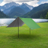TARP PŁACHTA BIWAKOWA KEMPINGOWA 300X300 CM ZIELONA NILS CAMP NC17107
