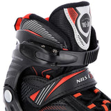NA9080 CZARNO/CZERWONE ROLKI NILS EXTREME