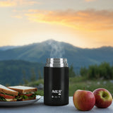 TERMOS OBIADOWY 1000ML CZARNY NILS CAMP NC3802