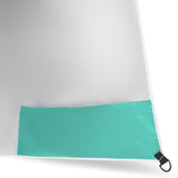 PARASOL/PARAWAN PLAŻOWY 2W1 XXL 240 CM ZIELONY NILS NC17114