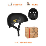 KASK SKATINGOWY ORZESZEK S 52-56cm ZŁOTY NILS EXTREME MTW001 FLY