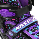 NQ4411 A CZARNO-PURPUROWY ROZM. S (30-33) WROTKI NILS EXTREME