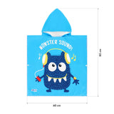 RĘCZNIK PONCZO MONSTER NILS AQUA NAR20