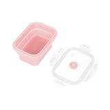 POJEMNIK/LUNCH BOX SKŁADANY RÓŻOWY 355ML NILS CAMP NC4105