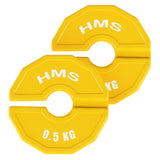 TALERZ NA SPRZĘT DO TRENINGU SIŁOWEGO I FITNESS TYPU NAKŁADKA 2 x 0.5 KG HMS TSN50