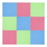 MP10 MATA PUZZLE MULTIPACK GREEN-BLUE-RED 9 ELEMENTÓW 10MM ONE FITNESS