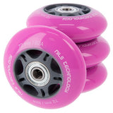 PU 72x24 82A (4szt.) RÓŻOWE + ABEC-7 (8szt.) ZESTAW NILS EXTREME