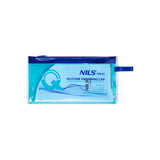CZEPEK SILIKONOWY NILS AQUA NQC JEDNOKOLOROWY BL01 JASNONIEBIESKI