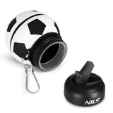 BUTELKA SPORTOWA SKŁADANA 550ML FOOTBALL NILS NC4104