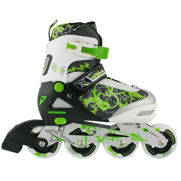 NJ 9012 A ZIELONE ŁYŻWOROLKI NILS EXTREME
