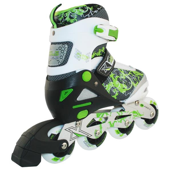 NJ 9012 A ZIELONE ŁYŻWOROLKI NILS EXTREME
