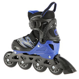 NA11010 CZARNO-NIEBIESKI ROLKI NILS EXTREME