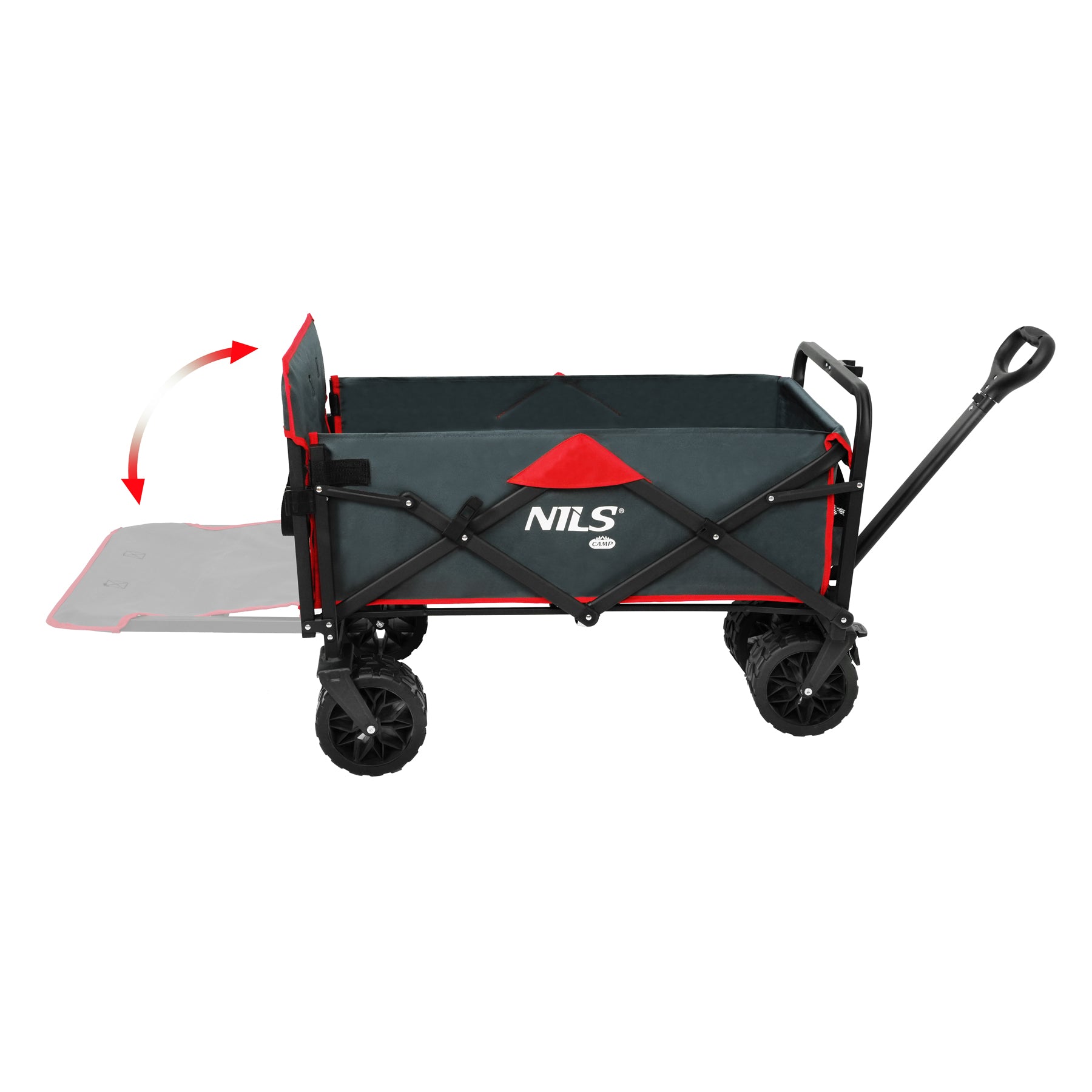 WÓZEK ANTRACYT 160L NILS CAMP NC2601
