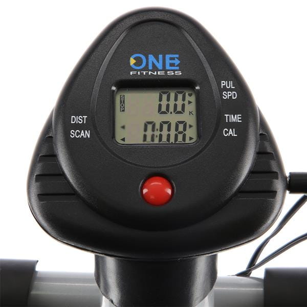 W7208 BIAŁY ROWER MECHANICZNY Z PULSEM ONE FITNESS