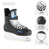 NH8588 BLACK/BLUE ŁYŻWY HOKEJOWE NILS EXTREME
