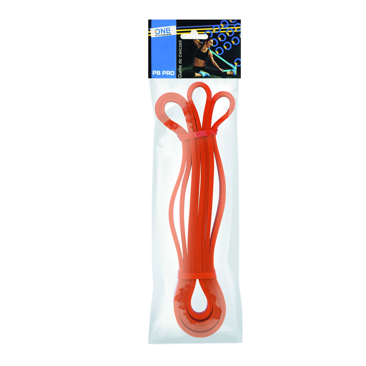GUMA DO ĆWICZEŃ PB PRO ORANGE 22 x 4.5 x 2080 MM ONE FITNESS