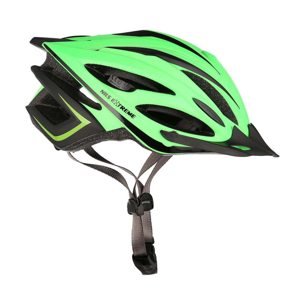 MTW202 ZIELONO-CZARNY KASK NILS EXTREME