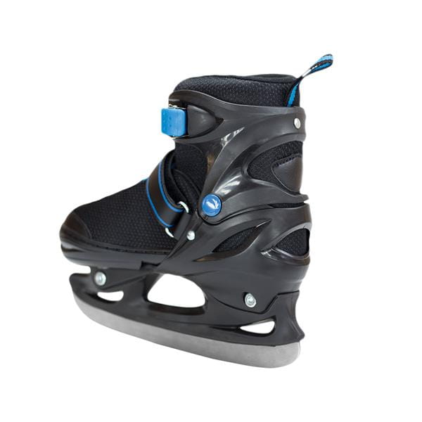 NH7104 A 2w1 BLACK/BLUE ROZM. M ŁYŻWOROLKI Z WYM. PŁ. HOKEJOWĄ NILS EXTREME