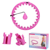 FH01 VIOLET HULA HOP Z OBCIĄŻNIKIEM  STOCK