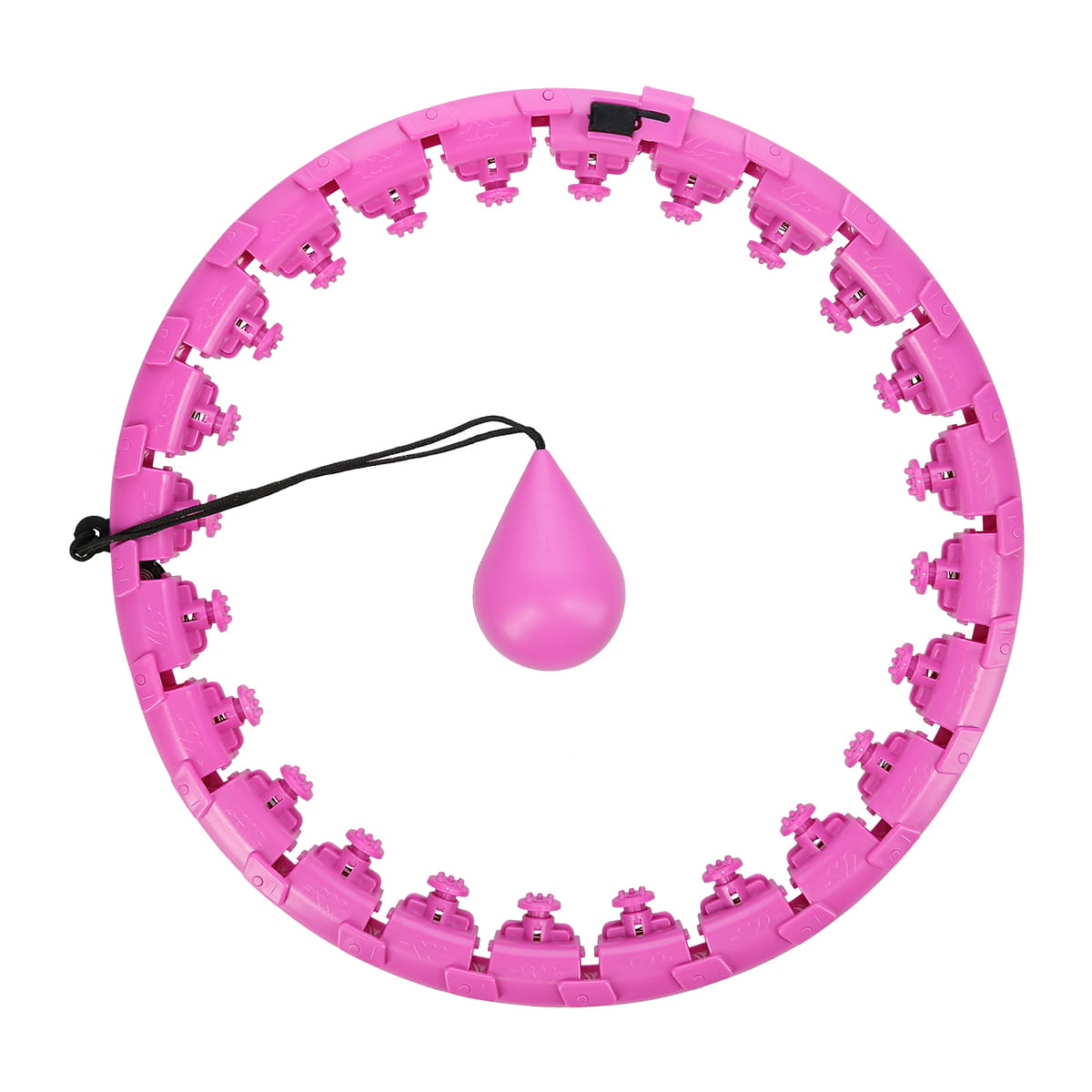 FH01 VIOLET HULA HOP Z OBCIĄŻNIKIEM  STOCK