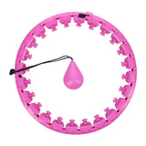FH01 VIOLET HULA HOP Z OBCIĄŻNIKIEM  STOCK