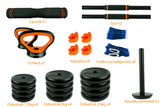 ADK SET25 - Zestaw regulowane hantle sztanga kettlebell 25kg