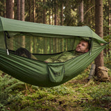 NILS Camp NC3117 hamak turystyczny z moskitierą i daszkiem – komfort outdoorowy