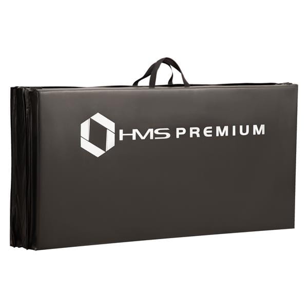 MATERAC GIMNASTYCZNY SKŁADANY 2400x1200 MGS01 MM BLACK HMS PREMIUM