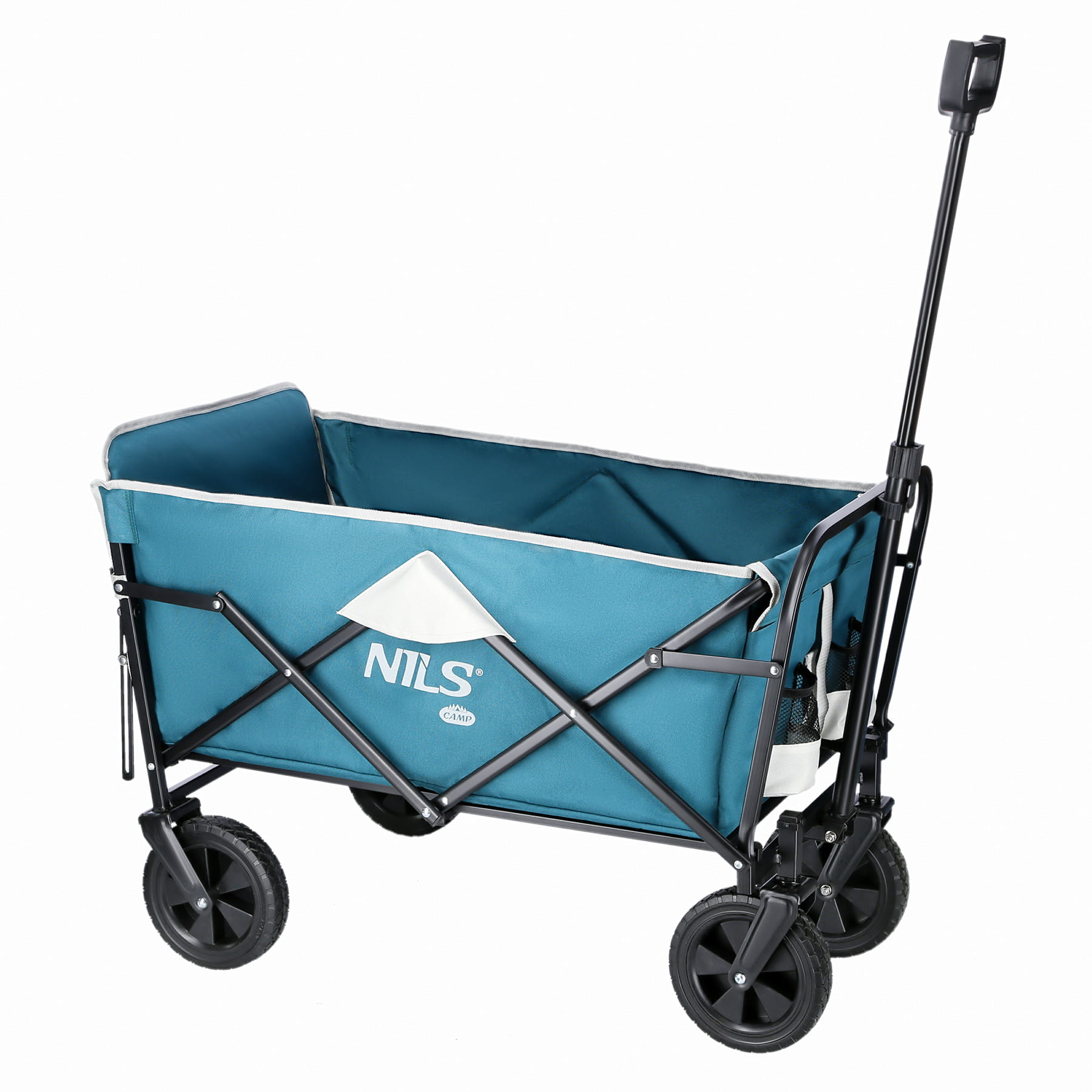 WÓZEK NC1606 ZIELONO-SZARY 125l NILS CAMP