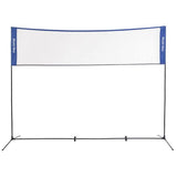 SIATKA MULTIFUNKCYJNA BADMINTON+TENIS+SIATKÓWKA POKROWIEC PEŁNY NILS NT7111 3w1