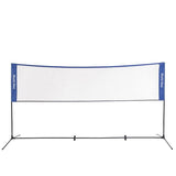 SIATKA MULTIFUNKCYJNA BADMINTON+TENIS+SIATKÓWKA POKROWIEC PEŁNY NILS NT7111 3w1