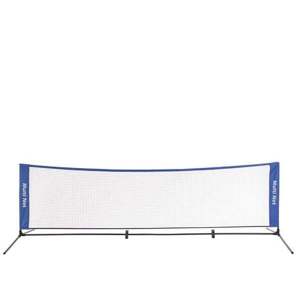 SIATKA MULTIFUNKCYJNA BADMINTON+TENIS+SIATKÓWKA POKROWIEC PEŁNY NILS NT7111 3w1