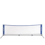 SIATKA MULTIFUNKCYJNA BADMINTON+TENIS+SIATKÓWKA POKROWIEC PEŁNY NILS NT7111 3w1