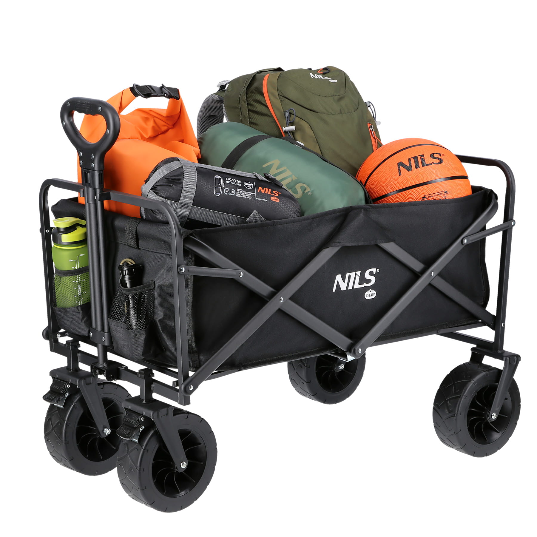 WÓZEK CZARNY NC1607 100L NILS CAMP