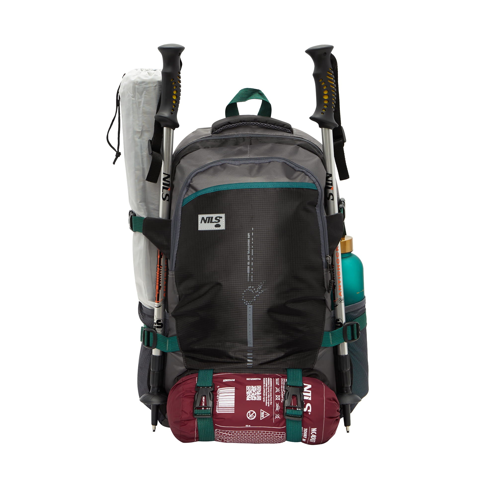 PLECAK TURYSTYCZNY CZARNY RANGE 45L NILS CAMP NC1736
