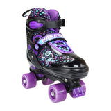 NQ4411 A CZARNO-PURPUROWY ROZM. S (30-33)  WROTKI NILS EXTREME