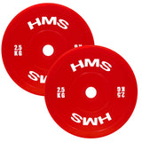 TPP ZESTAW TALERZY OLIMPIJSKICH TECHNICZNYCH PE 2 x 1.5 - 5 KG (18 KG) HMS