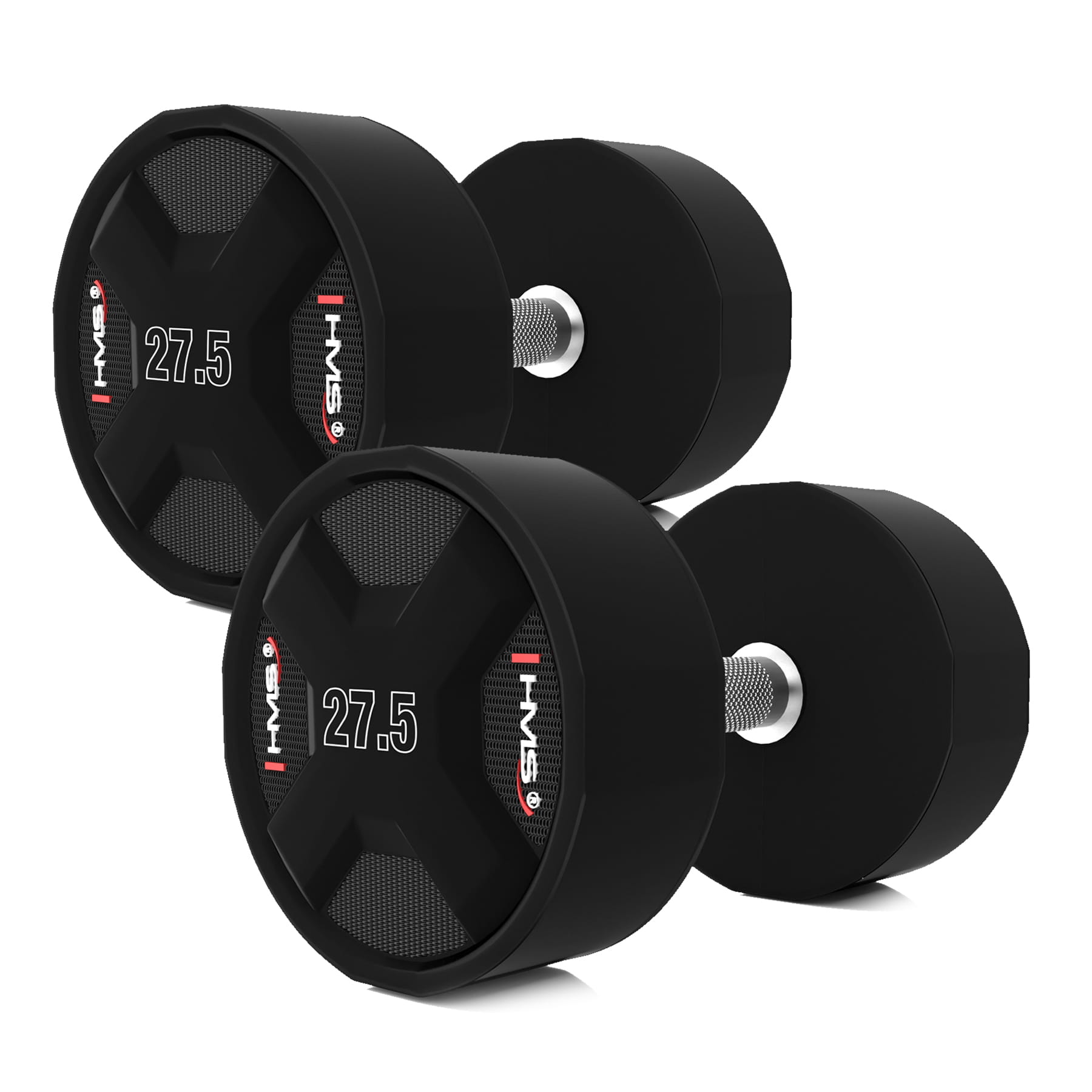 HPC SET ZESTAW HANTLI POLIURETANOWYCH  2 x 27.5 - 37.5 KG CPU - 325 KG