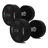 HPC SET ZESTAW HANTLI POLIURETANOWYCH  2 x 2.5 - 25 KG CPU - 275 KG HMS