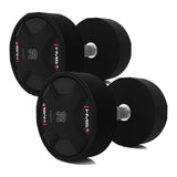 HPC SET ZESTAW HANTLI POLIURETANOWYCH  2 x 2.5 - 25 KG CPU - 275 KG HMS
