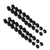 HPC SET ZESTAW HANTLI POLIURETANOWYCH  2 x 2.5 - 25 KG CPU - 275 KG HMS