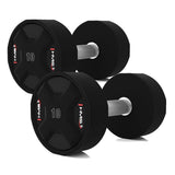 HPC SET ZESTAW HANTLI POLIURETANOWYCH  2 x 2.5 - 25 KG CPU - 275 KG HMS