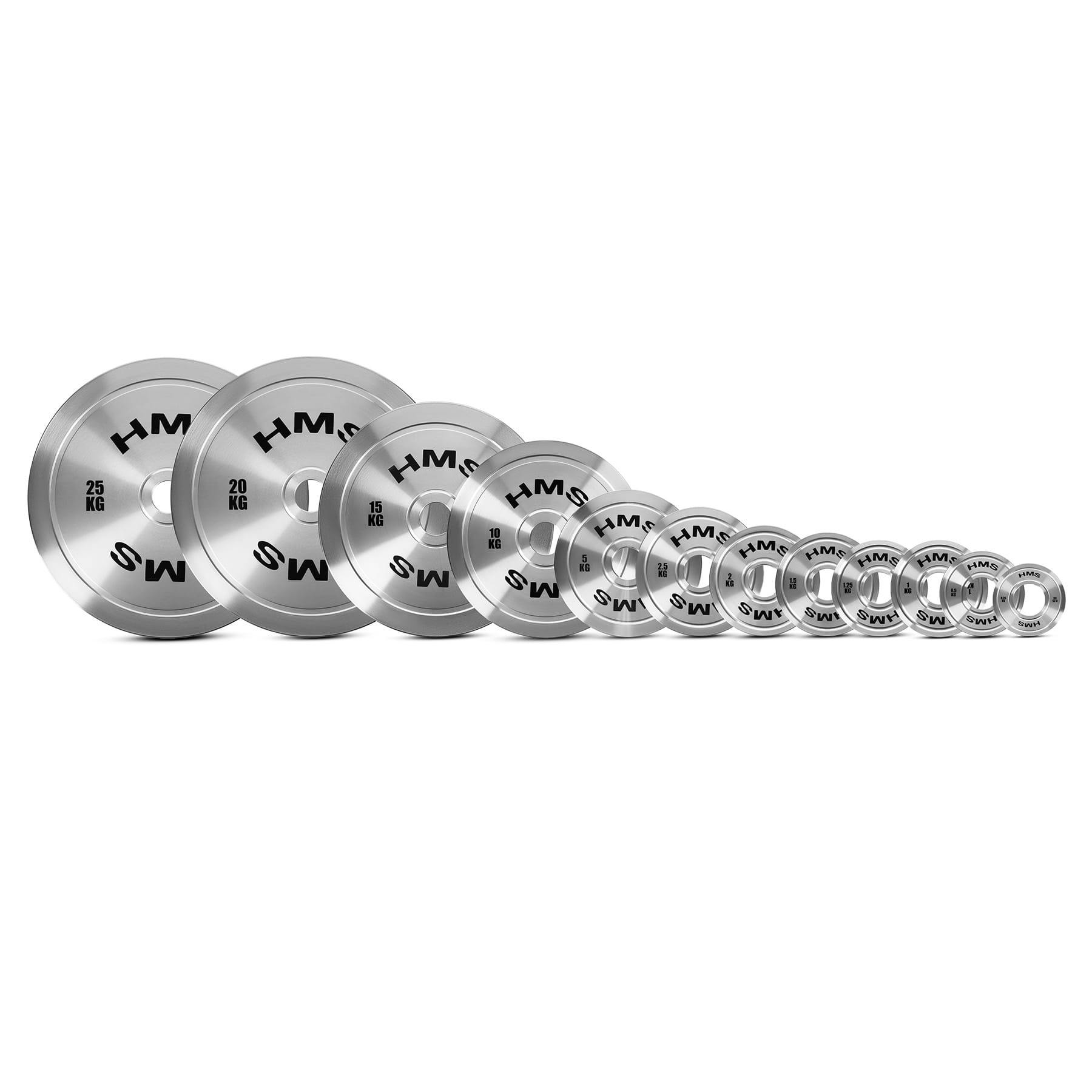 TALERZ OLIMPIJSKI STALOWY KALIBROWANY 0.5 KG  TOS05 HMS