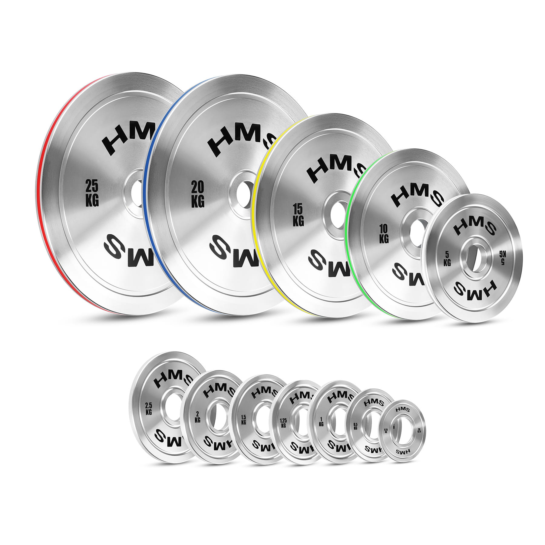 TALERZ OLIMPIJSKI STALOWY KALIBROWANY 2.5 KG TOS25 HMS