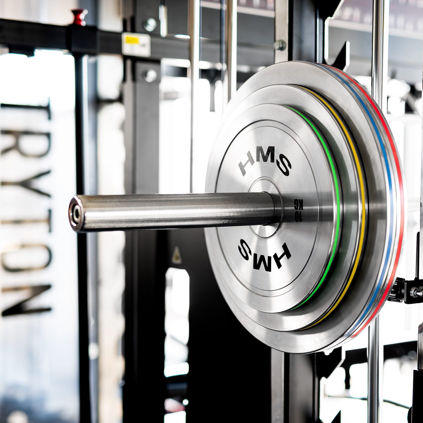 ZESTAW TALERZY OLIMPIJSKICH STALOWYCH KALIBROWANYCH TOS  2 x 10 - 25 KG (140 KG) HMS