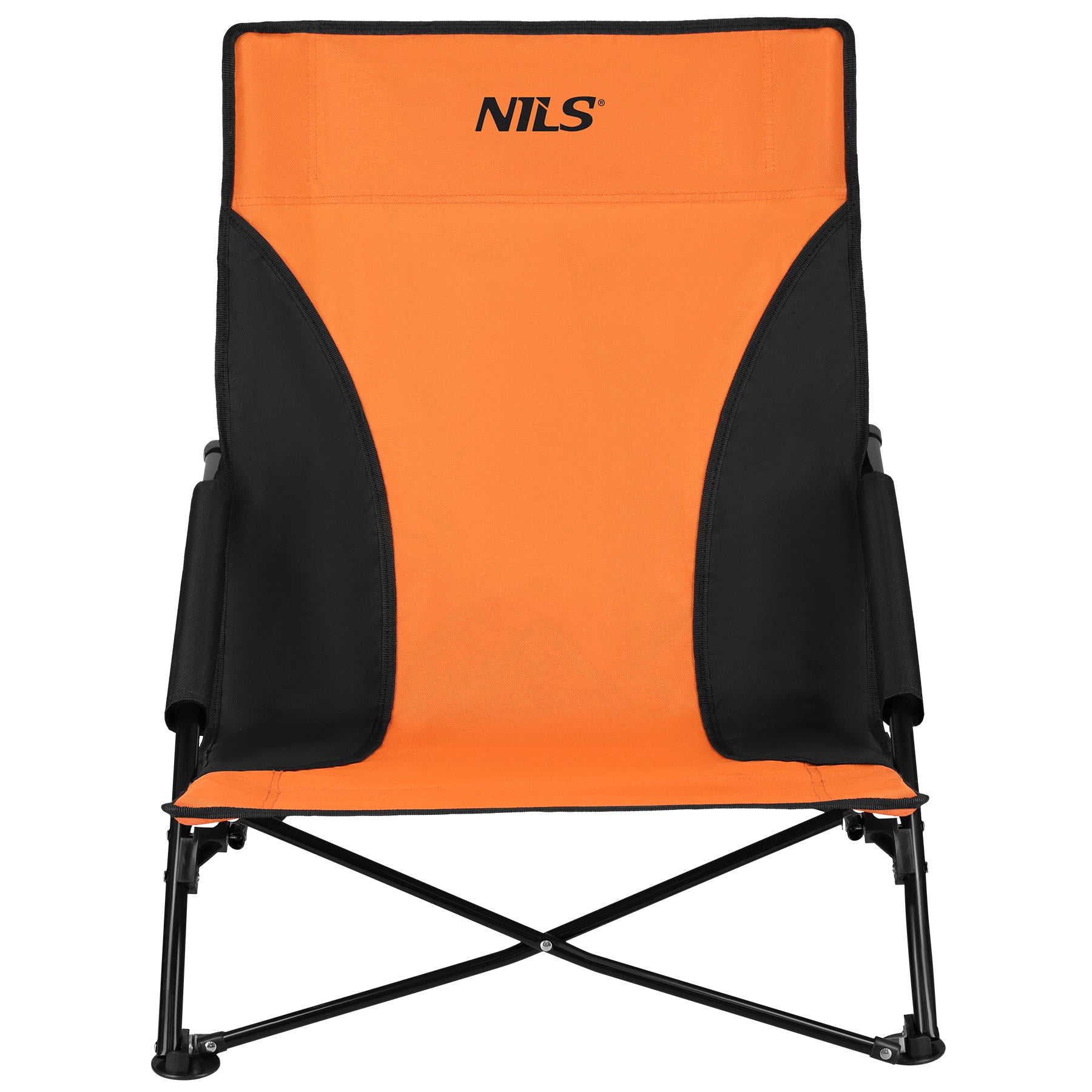 KRZESŁO PLAŻOWE TURYSTYCZNE POMARAŃCZOWE NILS CAMP NC3035
