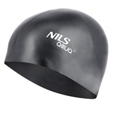 JEDNOKOLOROWY SB14 CZARNY CZEPEK SILIKONOWY NILS AQUA