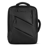 PLECAK DO SAMOLOTU NA LAPTOPA MIEJSKI Z PORTEM USB 15L CZARNY NILS NC4502