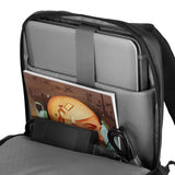 PLECAK DO SAMOLOTU NA LAPTOPA MIEJSKI Z PORTEM USB 15L CZARNY NILS NC4502